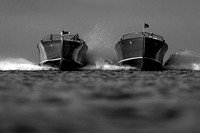 Black and White Pictures of Wood Boats